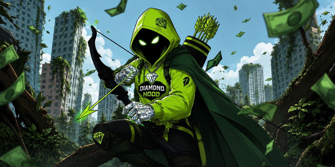 Diamond Hood mascot